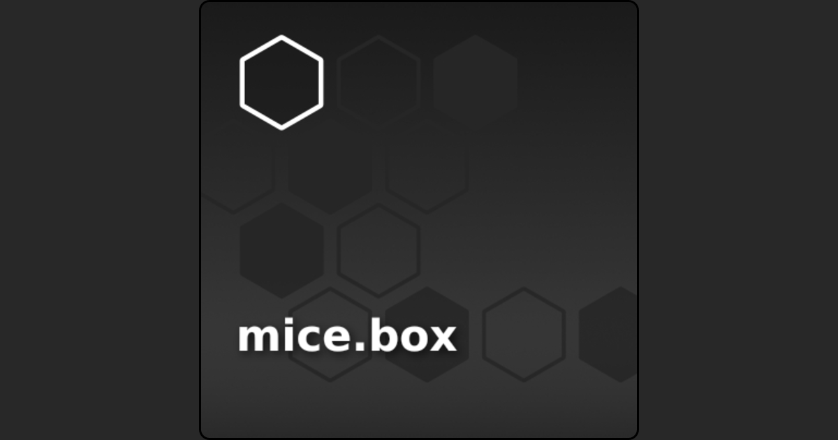 mice.box - Profile | .box